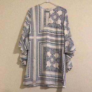 Scarf Print Dress